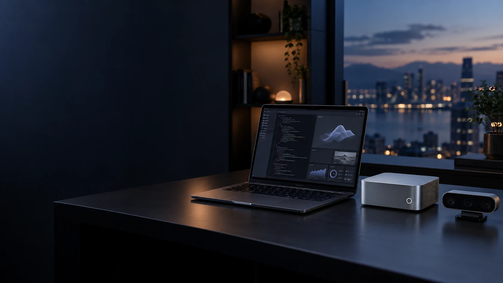 Technical product developer working in a professional software and hardware studio